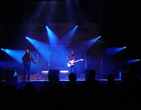 Band Performing at Tennis Court at Al Nasr Leisureland Dubai